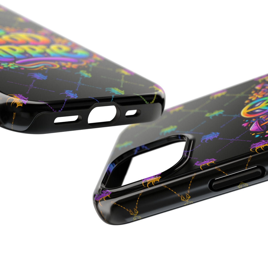 Bomb City Hood Hippie Tough Phone Case — Colorful Psychedelic Peace Design