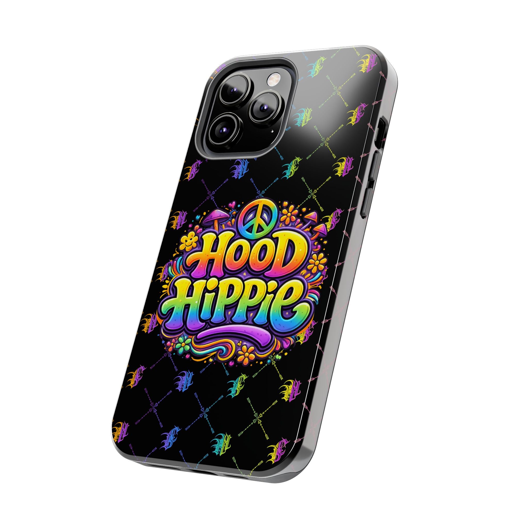 Bomb City Hood Hippie Tough Phone Case — Colorful Psychedelic Peace Design