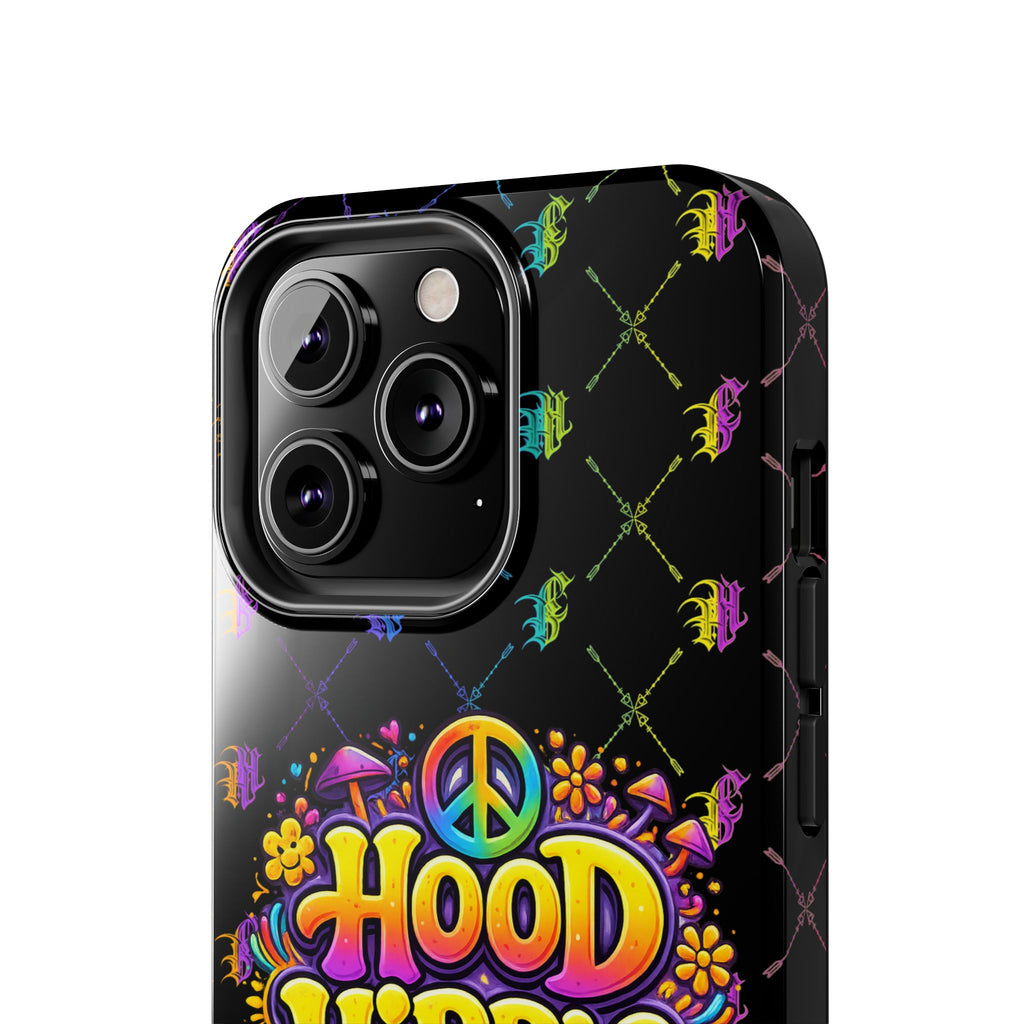 Bomb City Hood Hippie Tough Phone Case — Colorful Psychedelic Peace Design