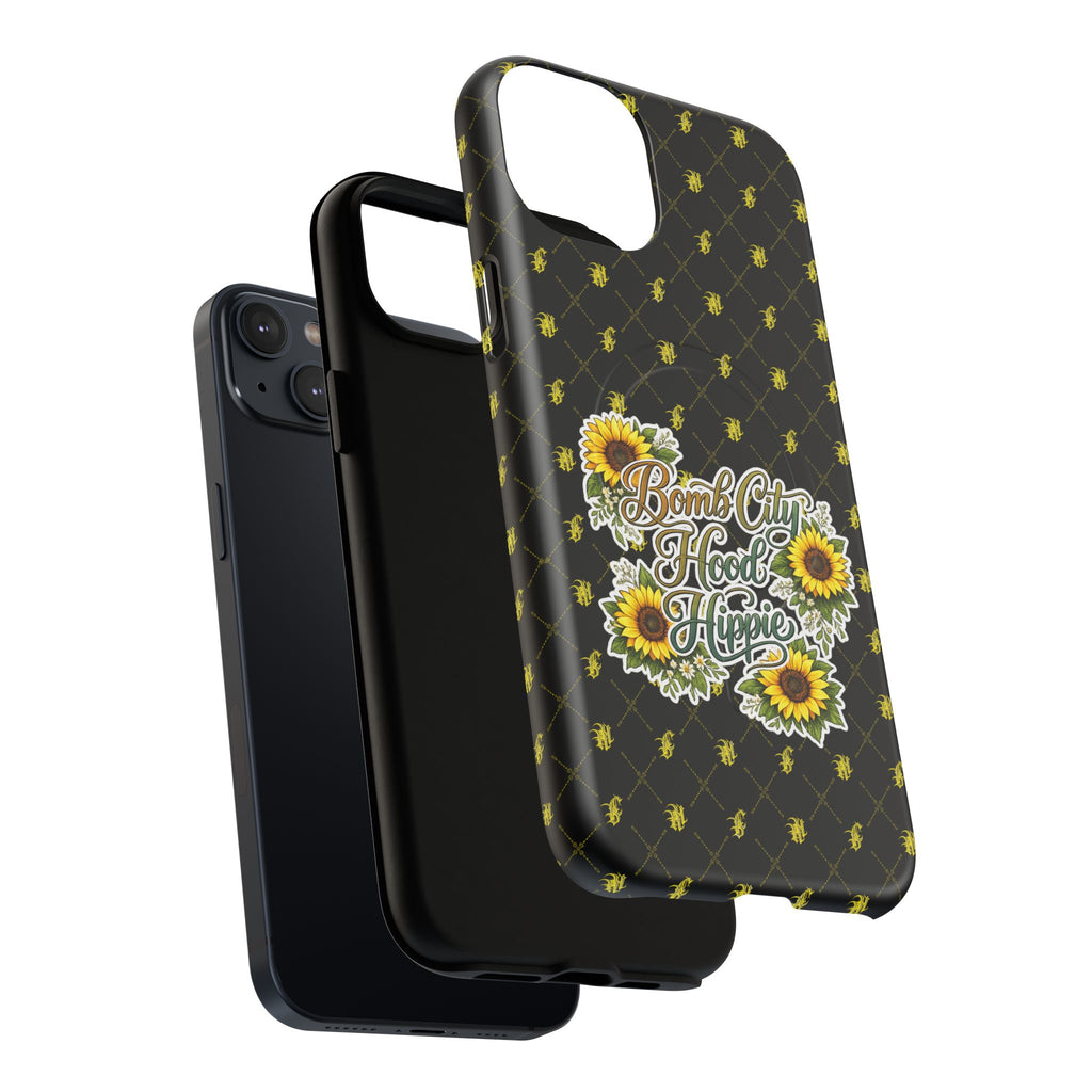 Sunflower 'Bomb City Hood Hippie' Tough Magnetic Phone Case