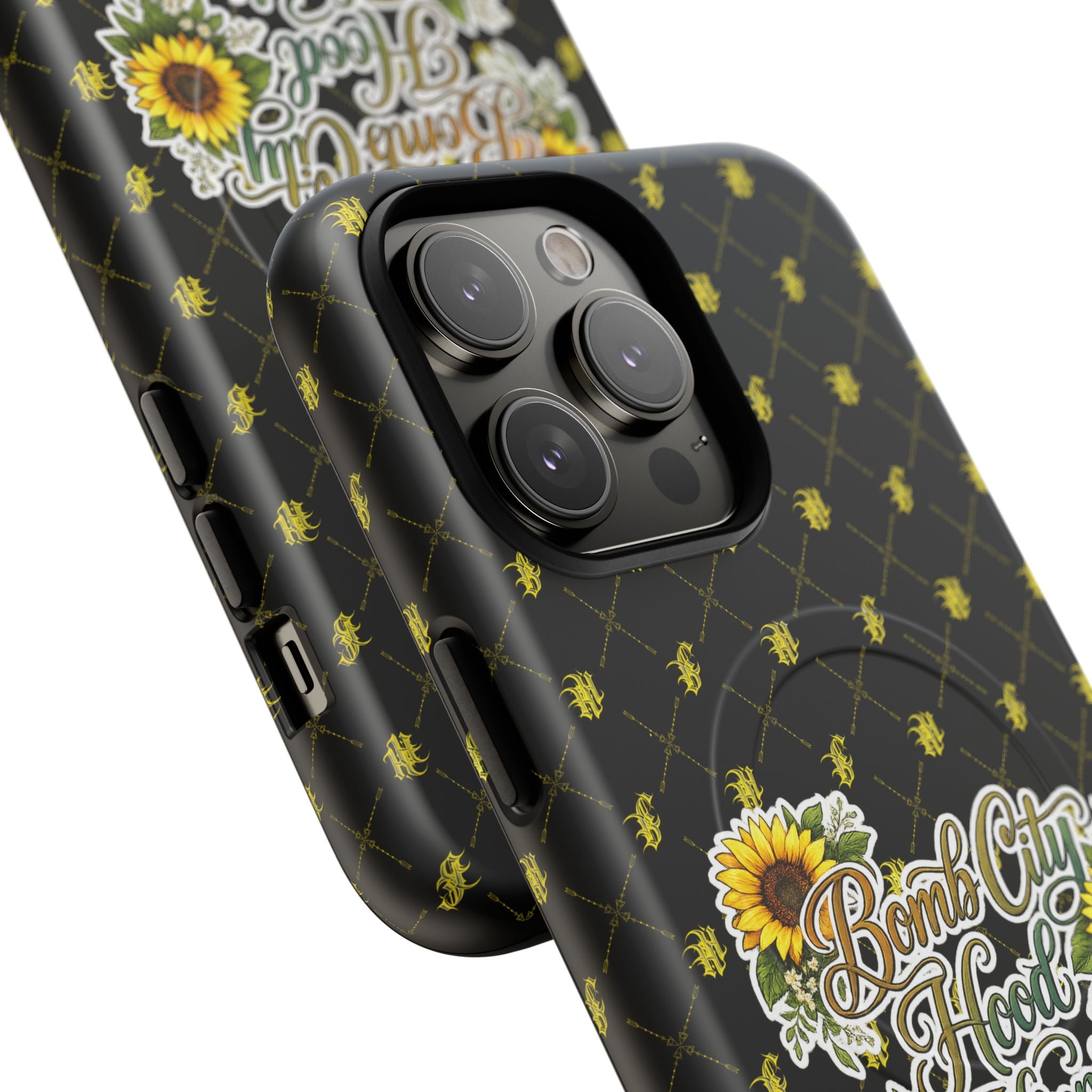 Sunflower 'Bomb City Hood Hippie' Tough Magnetic Phone Case