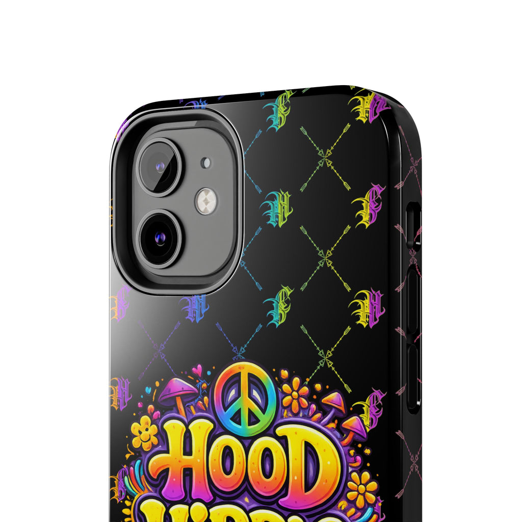 Bomb City Hood Hippie Tough Phone Case — Colorful Psychedelic Peace Design