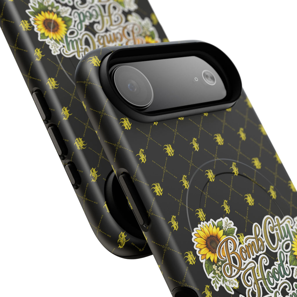 Sunflower 'Bomb City Hood Hippie' Tough Magnetic Phone Case