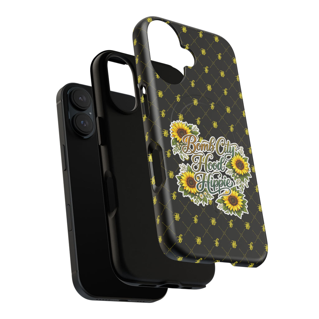 Sunflower 'Bomb City Hood Hippie' Tough Magnetic Phone Case