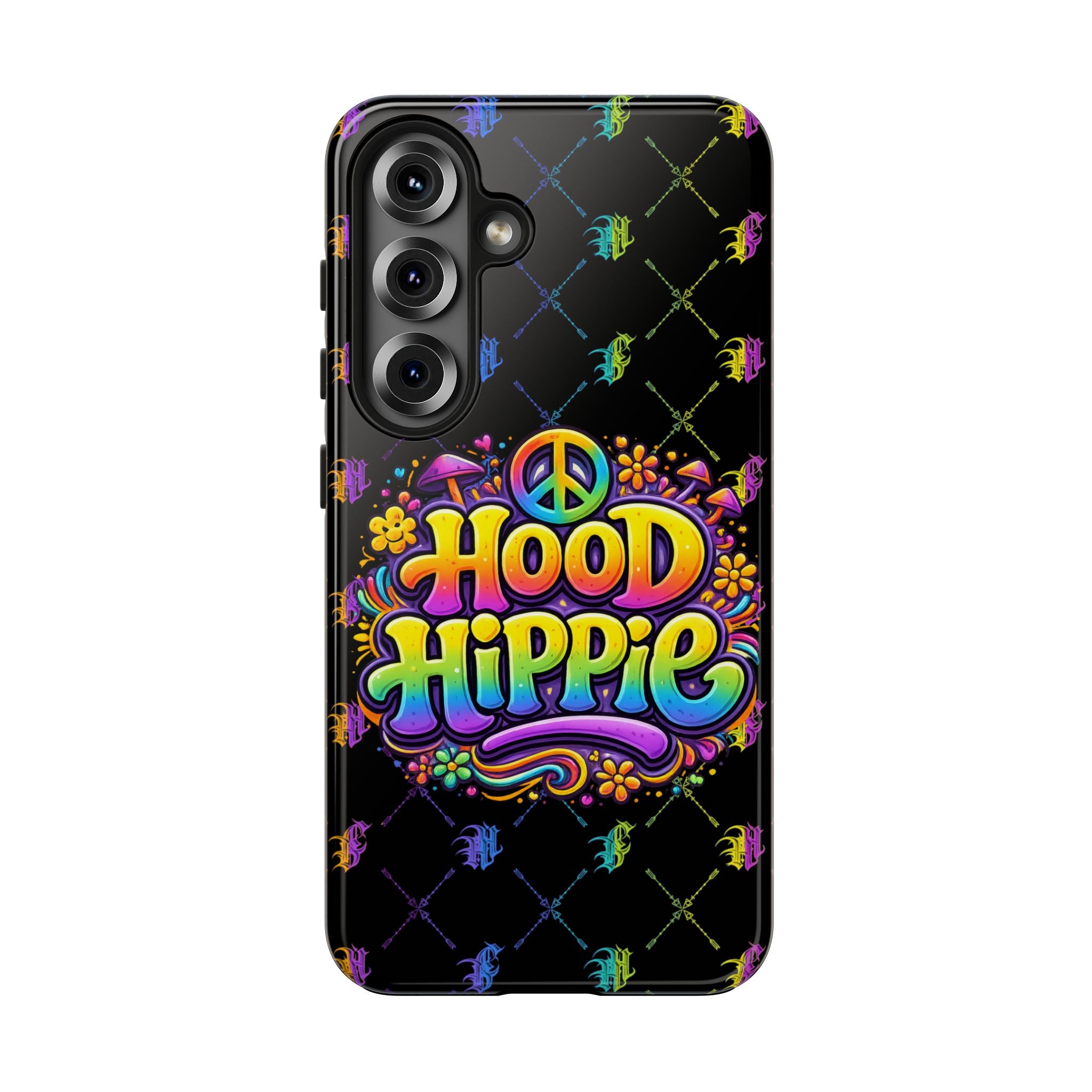 Bomb City Hood Hippie Tough Phone Case — Colorful Psychedelic Peace Design