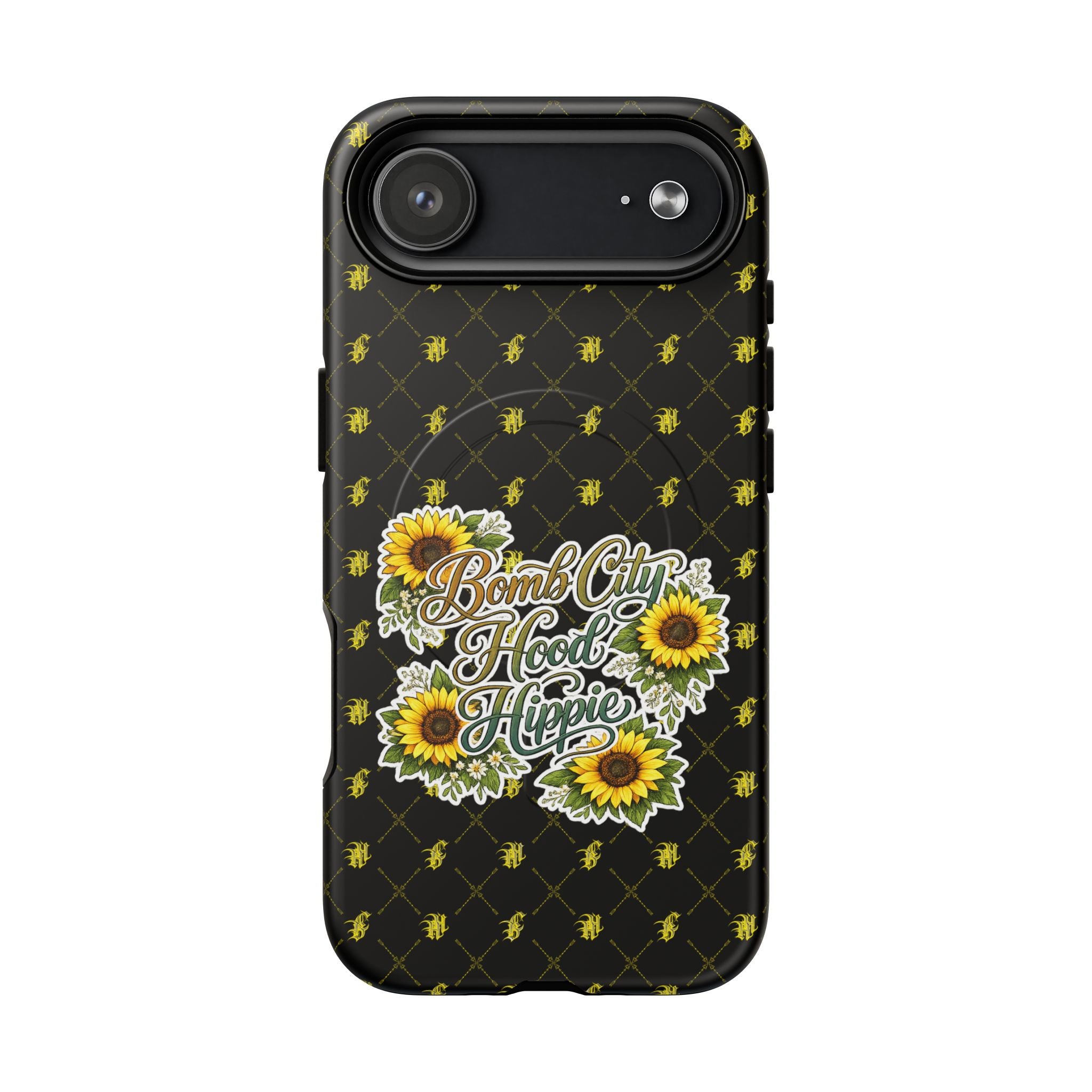 Sunflower 'Bomb City Hood Hippie' Tough Magnetic Phone Case