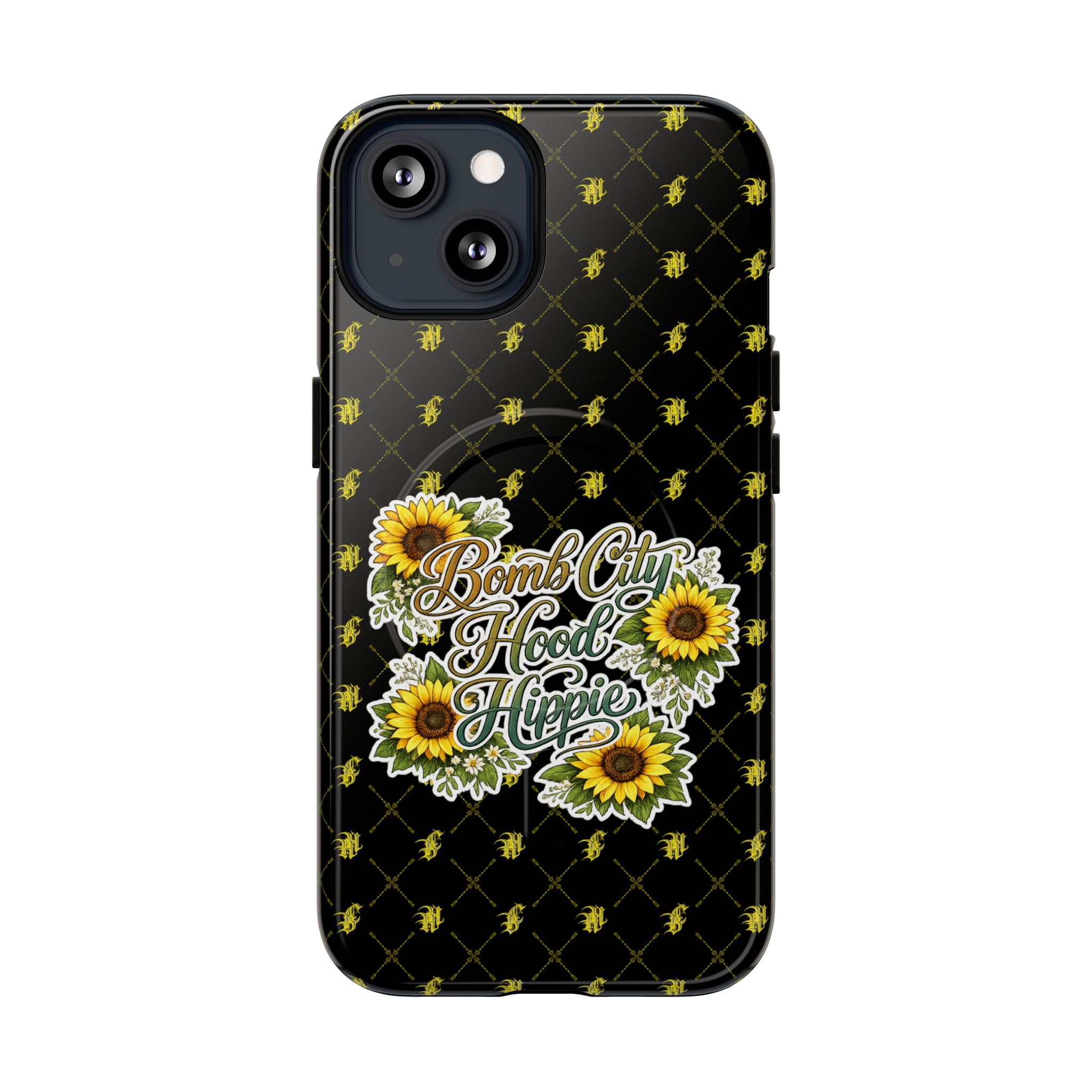 Sunflower 'Bomb City Hood Hippie' Tough Magnetic Phone Case