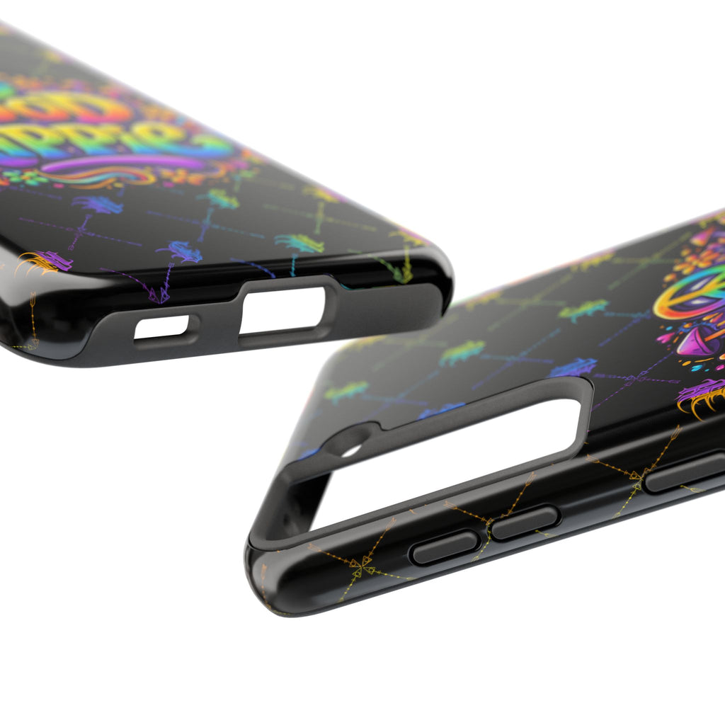 Bomb City Hood Hippie Tough Phone Case — Colorful Psychedelic Peace Design
