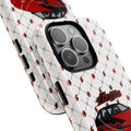 Car Graphic Magnetic Phone Case — Red JDM Hatchback Pattern