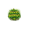 Hood Hippie Kiss-Cut Vinyl Sticker — Green Cannabis Leaf Decal