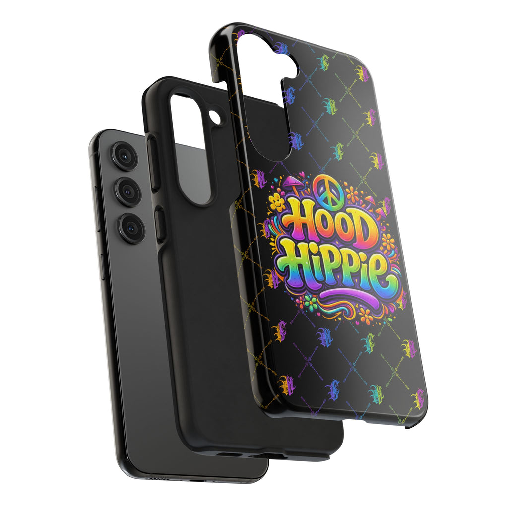 Bomb City Hood Hippie Tough Phone Case — Colorful Psychedelic Peace Design