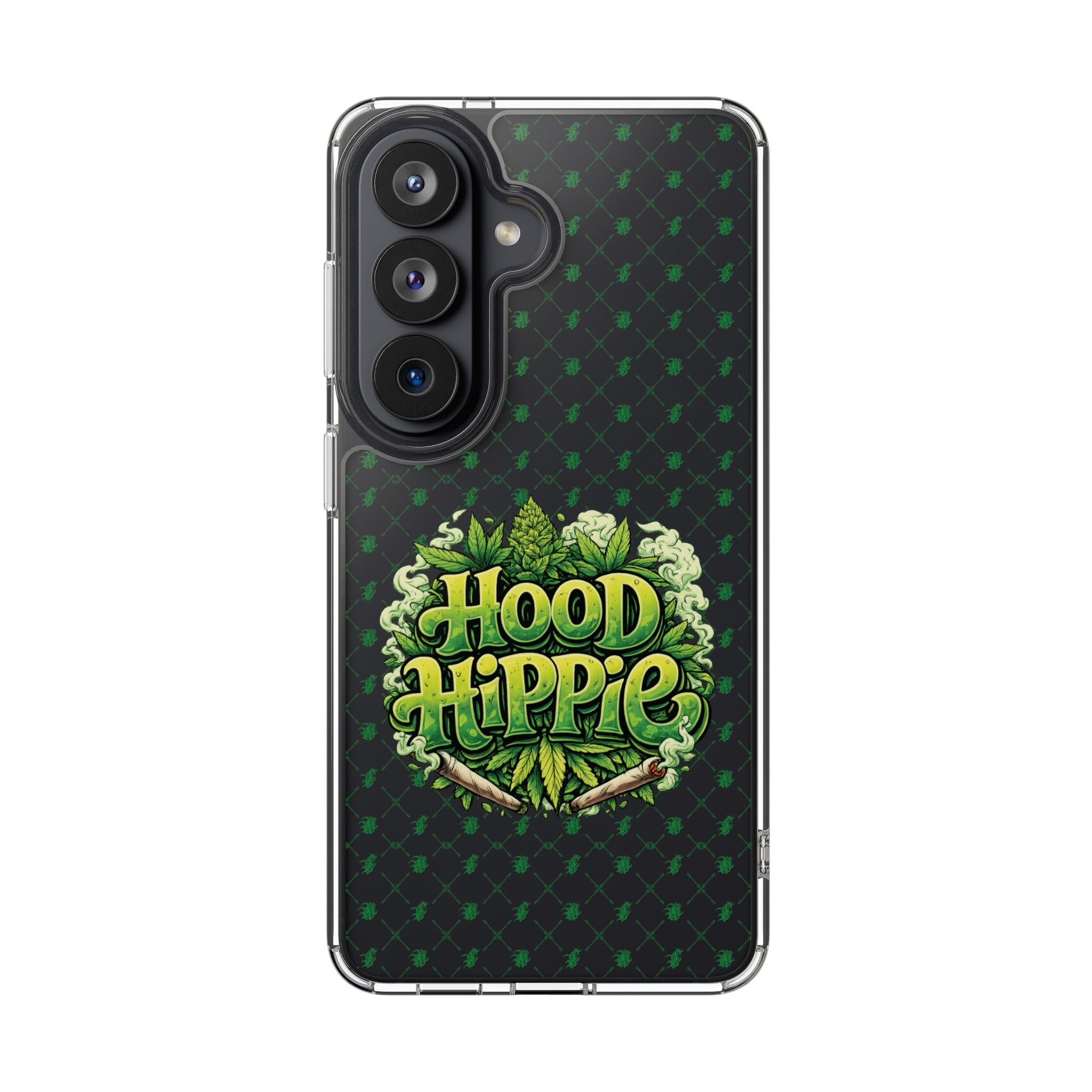Phone Case — 'Hood Hippie' Clear Impact-Resistant Protective Cover
