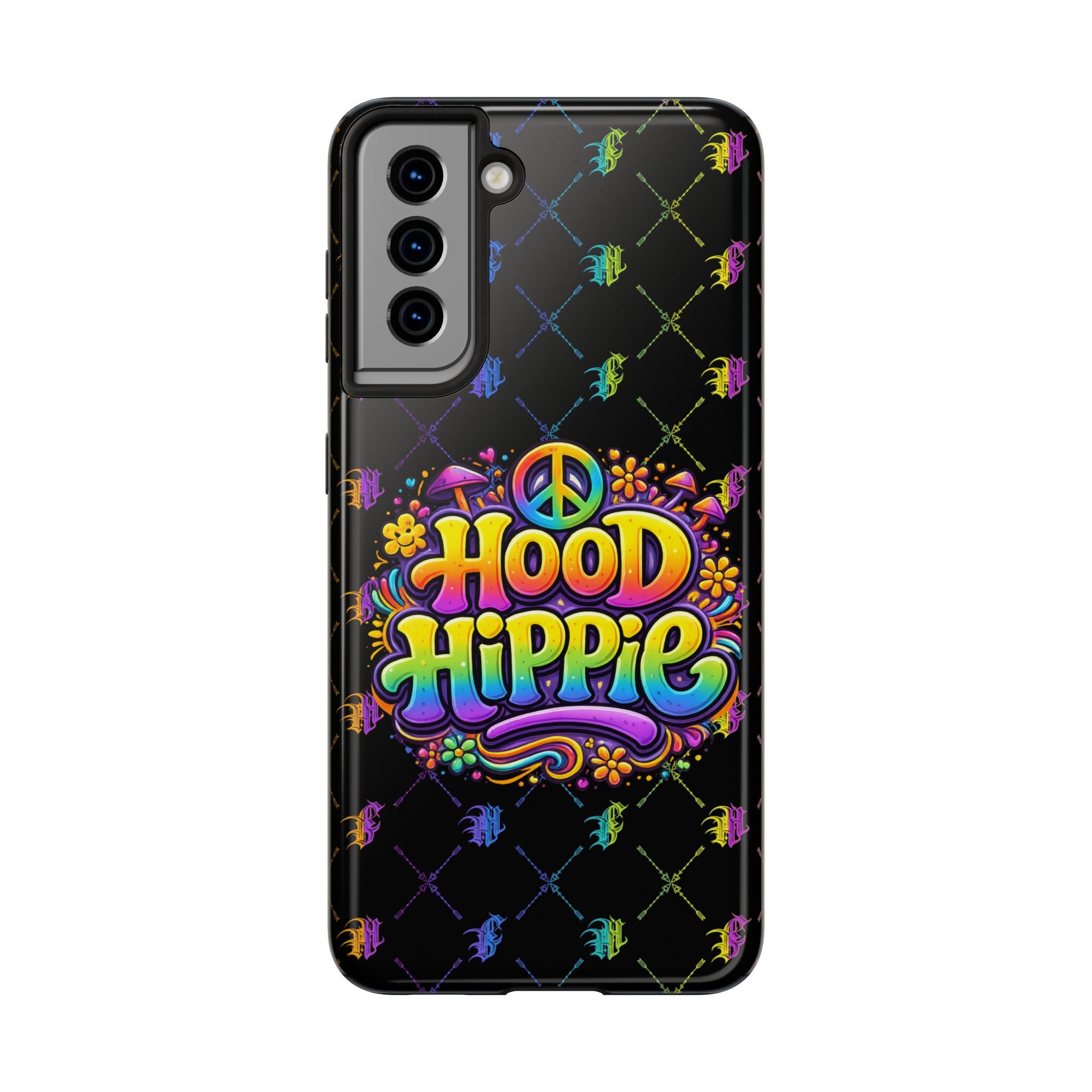Bomb City Hood Hippie Tough Phone Case — Colorful Psychedelic Peace Design