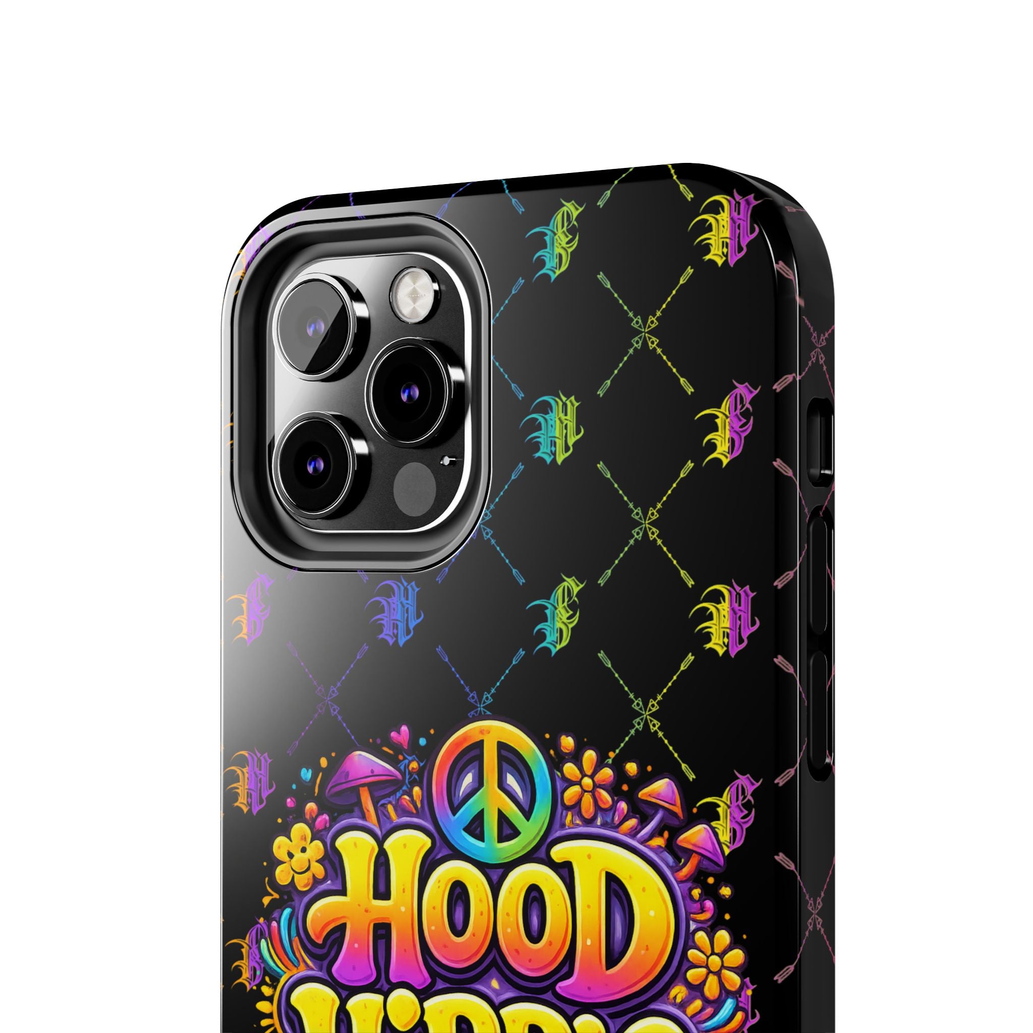Bomb City Hood Hippie Tough Phone Case — Colorful Psychedelic Peace Design