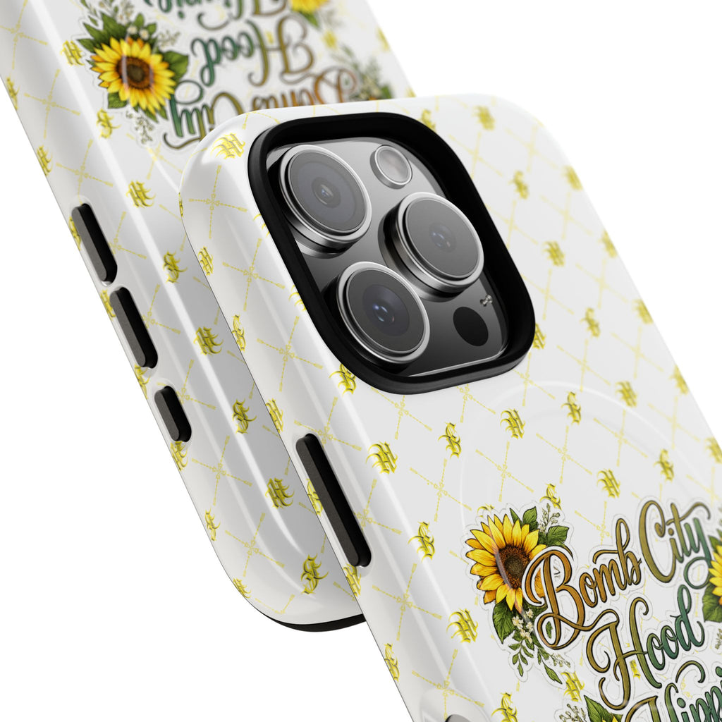 Sunflower 'Bomb City Hood Hippie' Tough Magnetic Phone Case