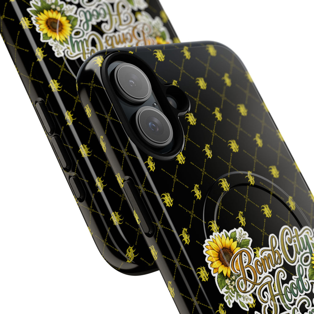 Sunflower 'Bomb City Hood Hippie' Tough Magnetic Phone Case