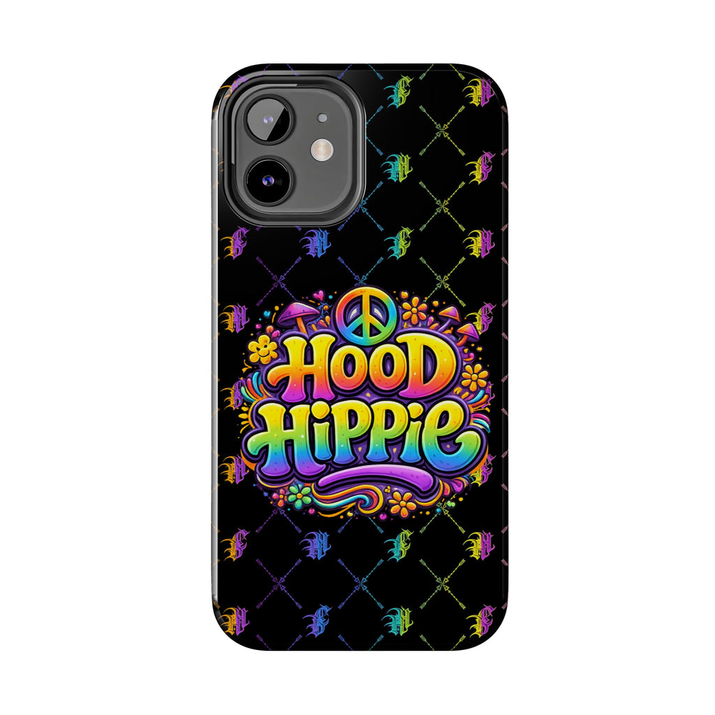 Bomb City Hood Hippie Tough Phone Case — Colorful Psychedelic Peace Design