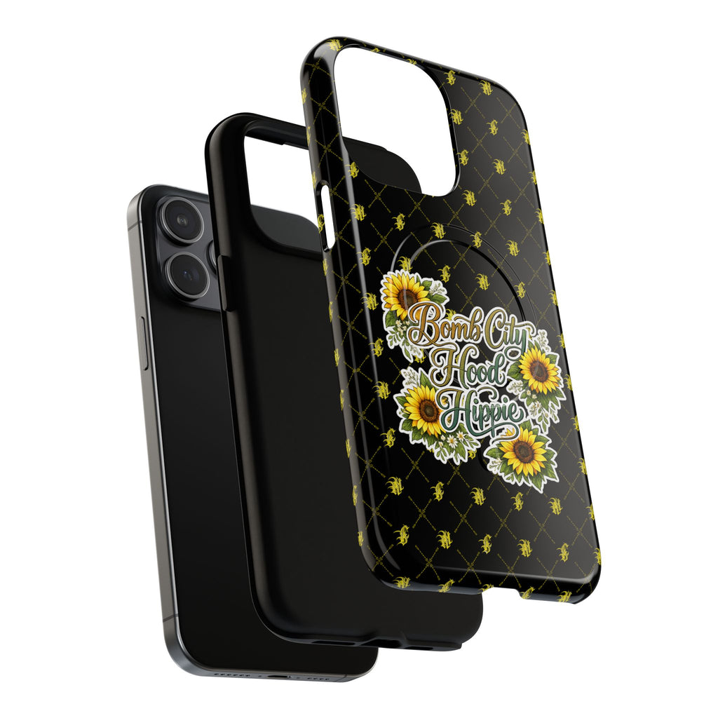 Sunflower 'Bomb City Hood Hippie' Tough Magnetic Phone Case