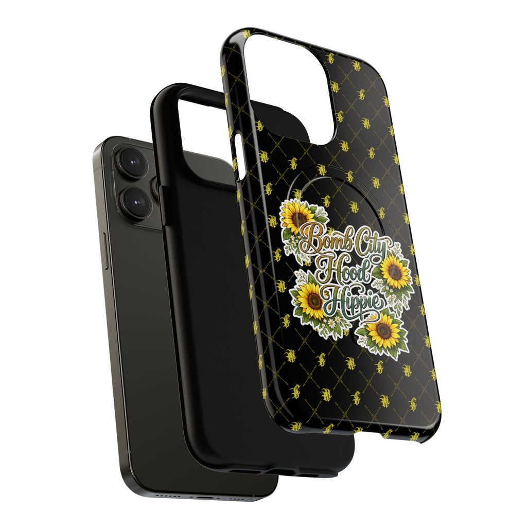 Sunflower 'Bomb City Hood Hippie' Tough Magnetic Phone Case