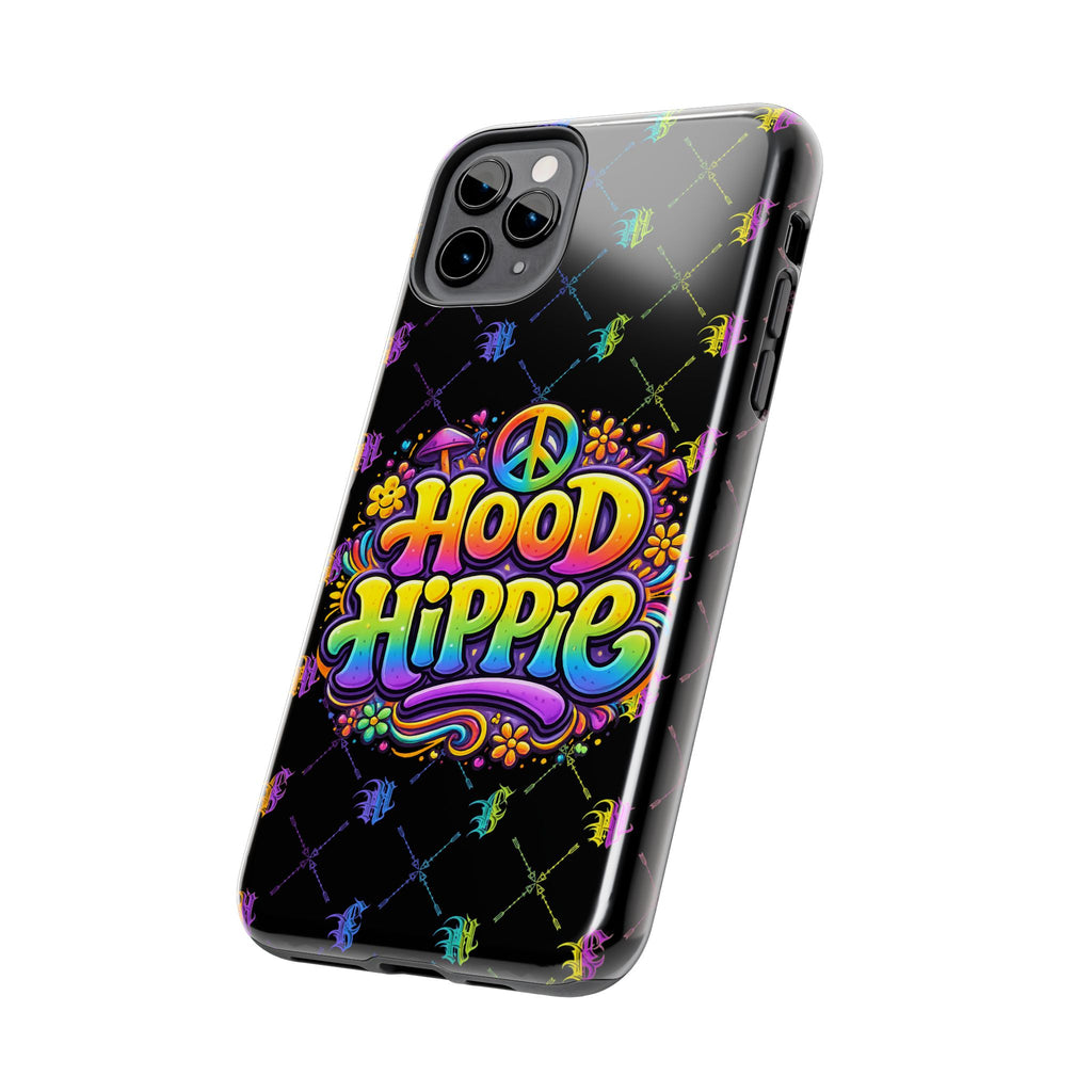 Bomb City Hood Hippie Tough Phone Case — Colorful Psychedelic Peace Design