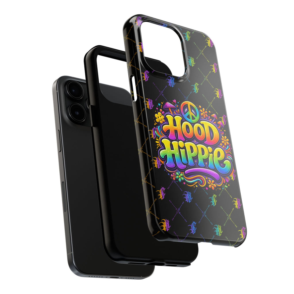 Bomb City Hood Hippie Tough Phone Case — Colorful Psychedelic Peace Design