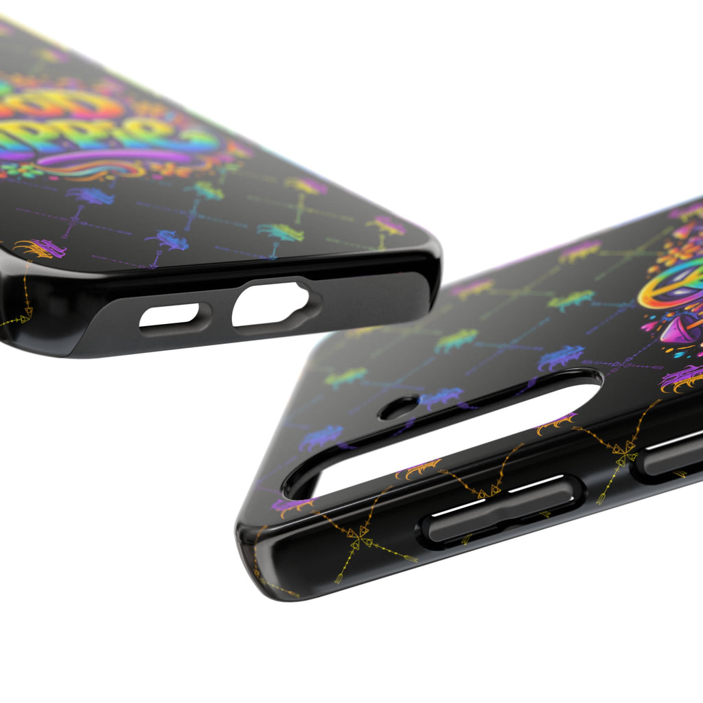 Bomb City Hood Hippie Tough Phone Case — Colorful Psychedelic Peace Design