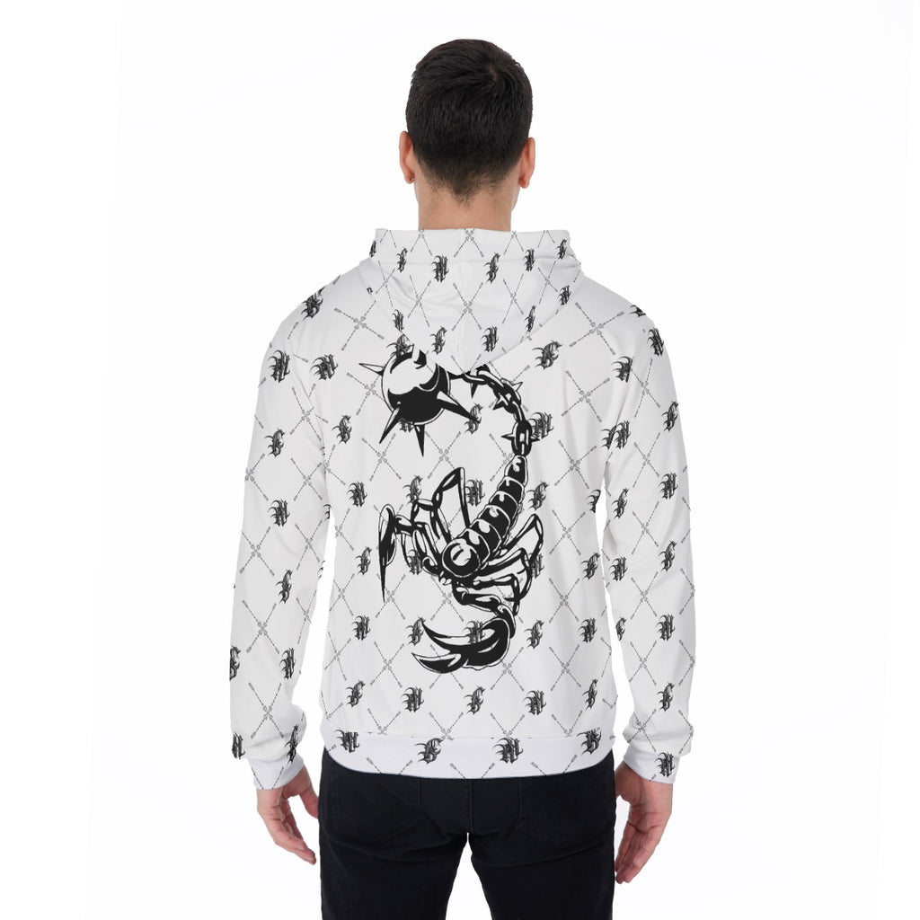 Bomb City Hood Hippie Scorpion Men's Thicken Pullover Hoodie