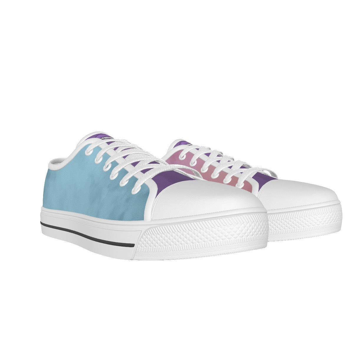 Sloth All-over Print Women's White Sole Canvas Shoes