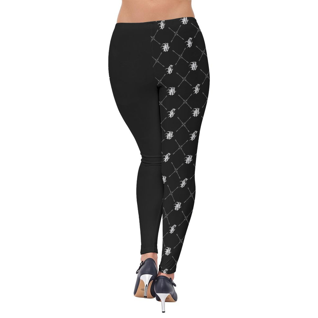 All-Over Print Women's High-Stretch Leggings