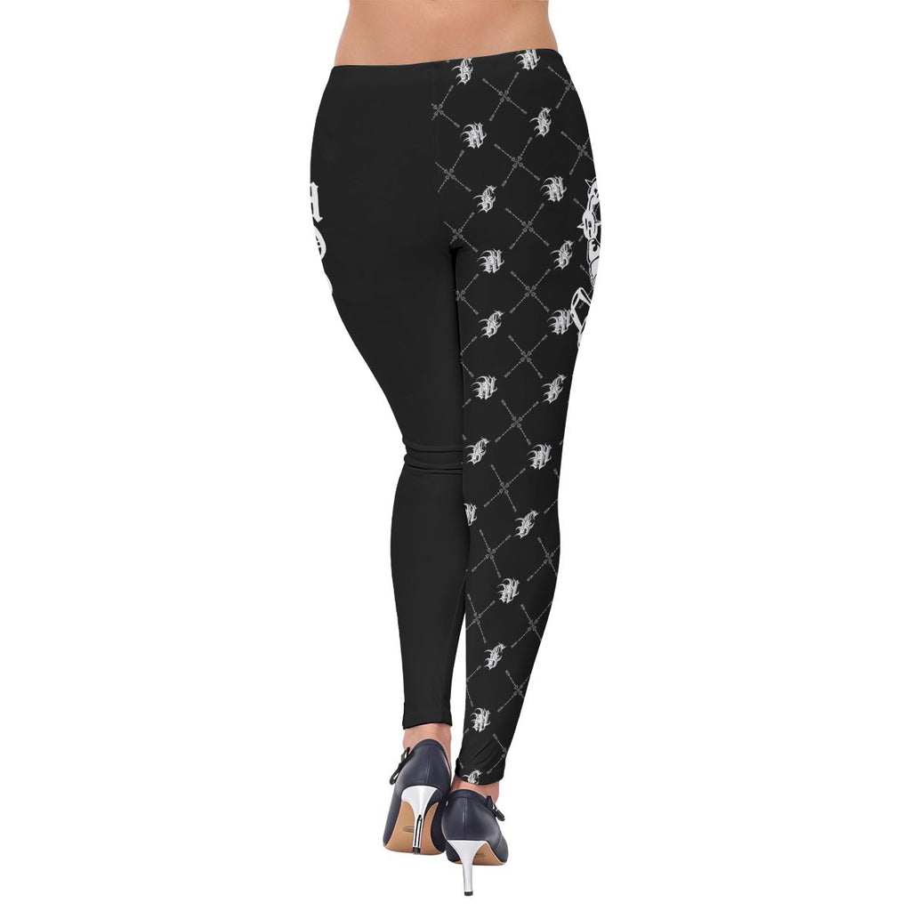 All-Over Print Women's High-Stretch Leggings