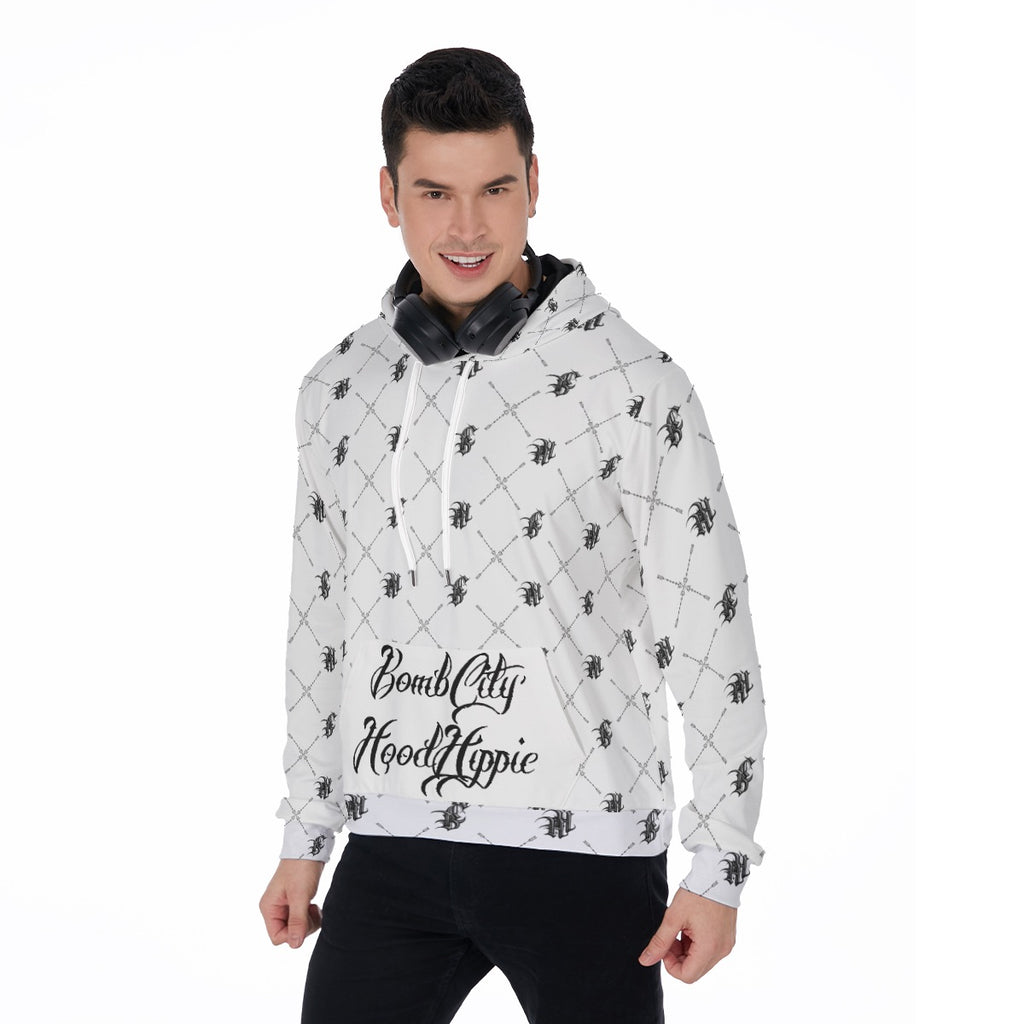 Bomb City Hood Hippie Scorpion Men's Thicken Pullover Hoodie