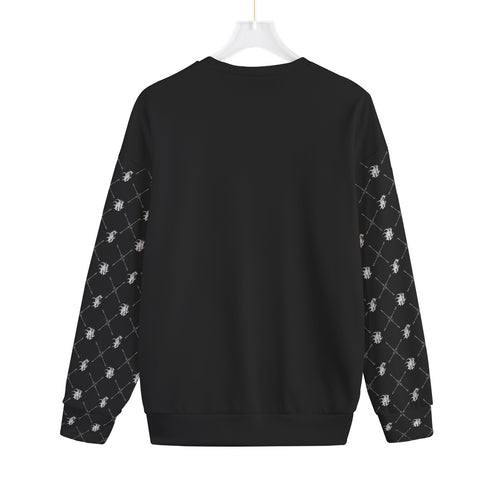 Angel BCHH All-Over Print Unisex Drop-shoulder Knitted Fleece Sweater