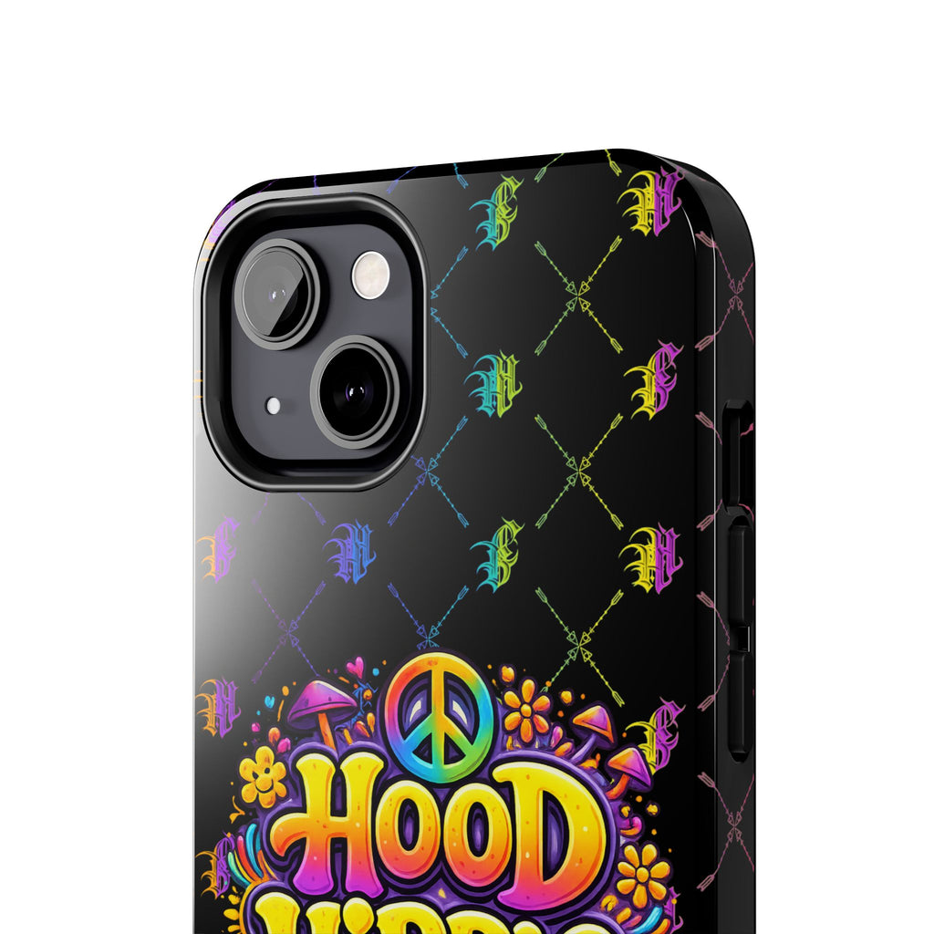Bomb City Hood Hippie Tough Phone Case — Colorful Psychedelic Peace Design