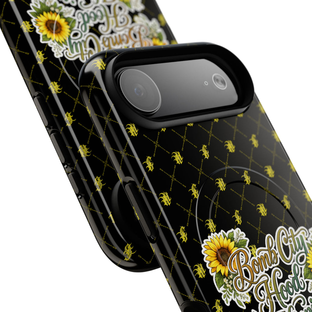 Sunflower 'Bomb City Hood Hippie' Tough Magnetic Phone Case