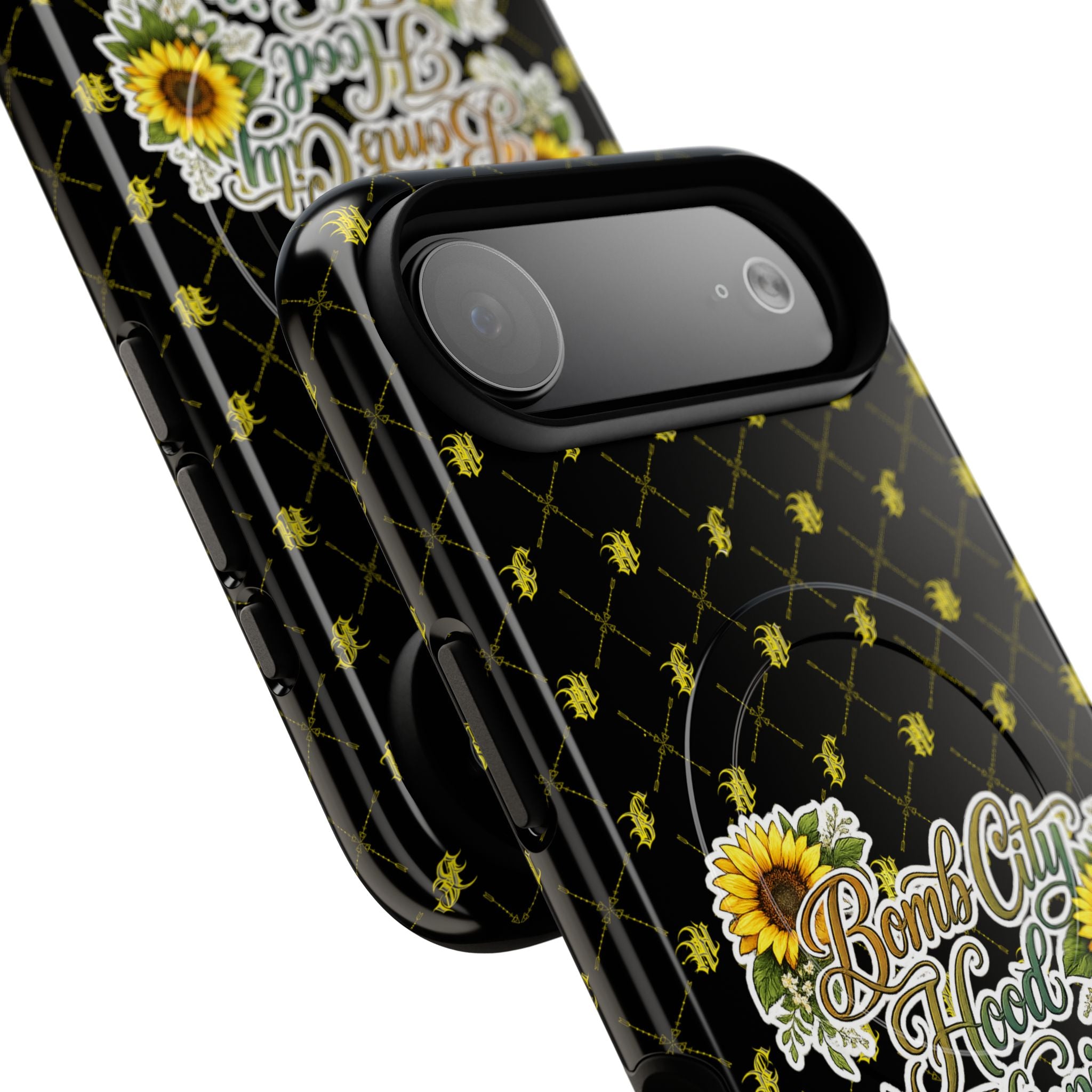 Sunflower 'Bomb City Hood Hippie' Tough Magnetic Phone Case