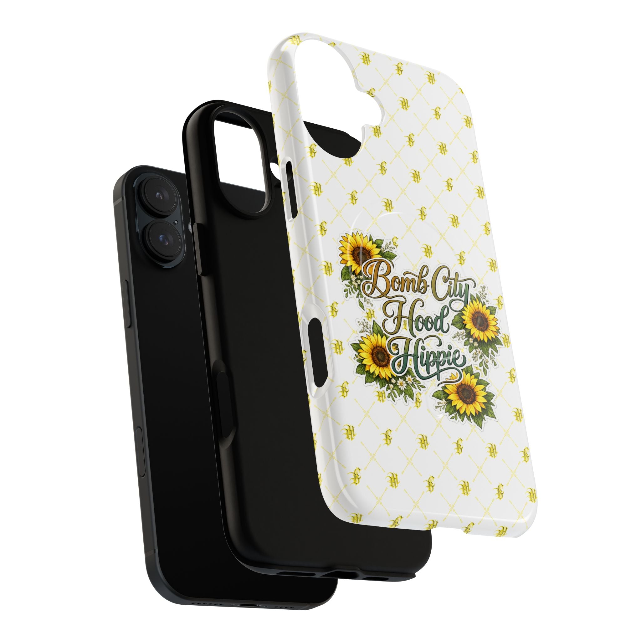 Sunflower 'Bomb City Hood Hippie' Tough Magnetic Phone Case