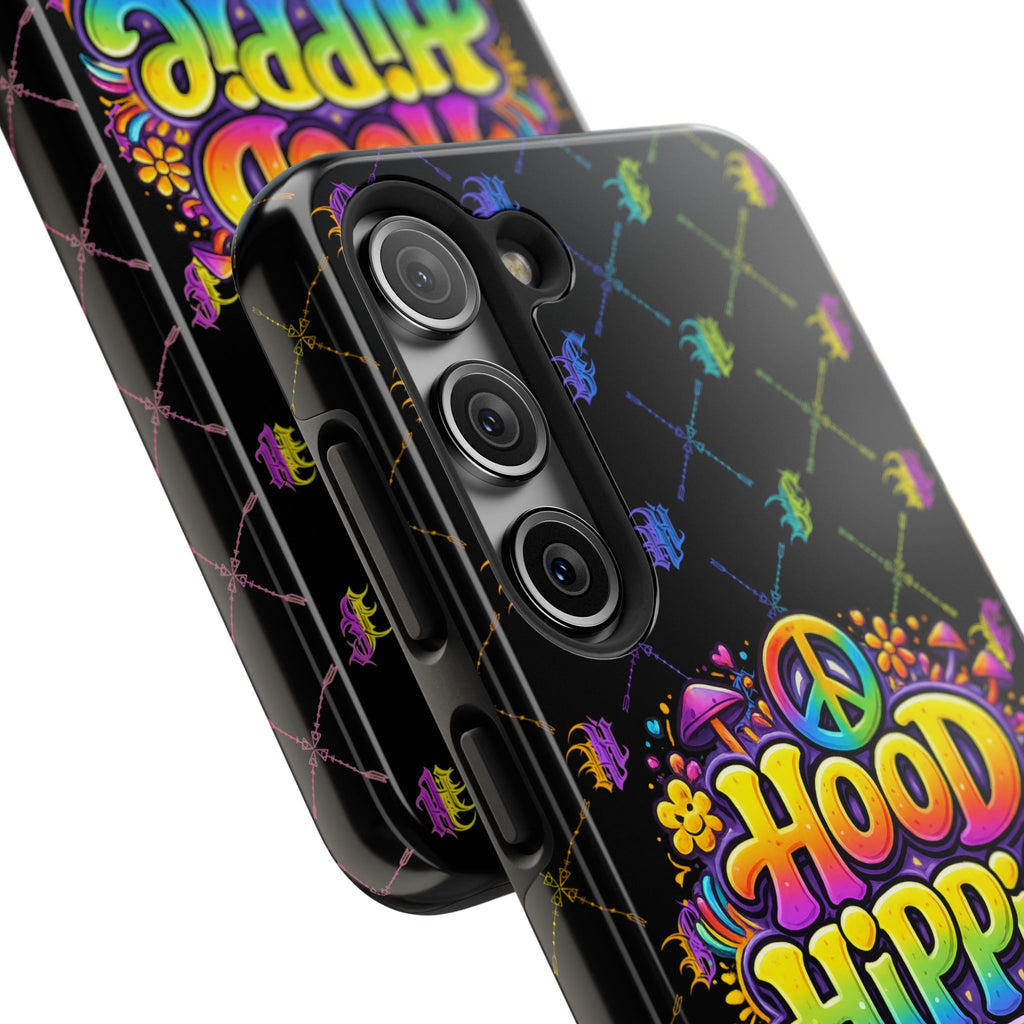 Bomb City Hood Hippie Tough Phone Case — Colorful Psychedelic Peace Design