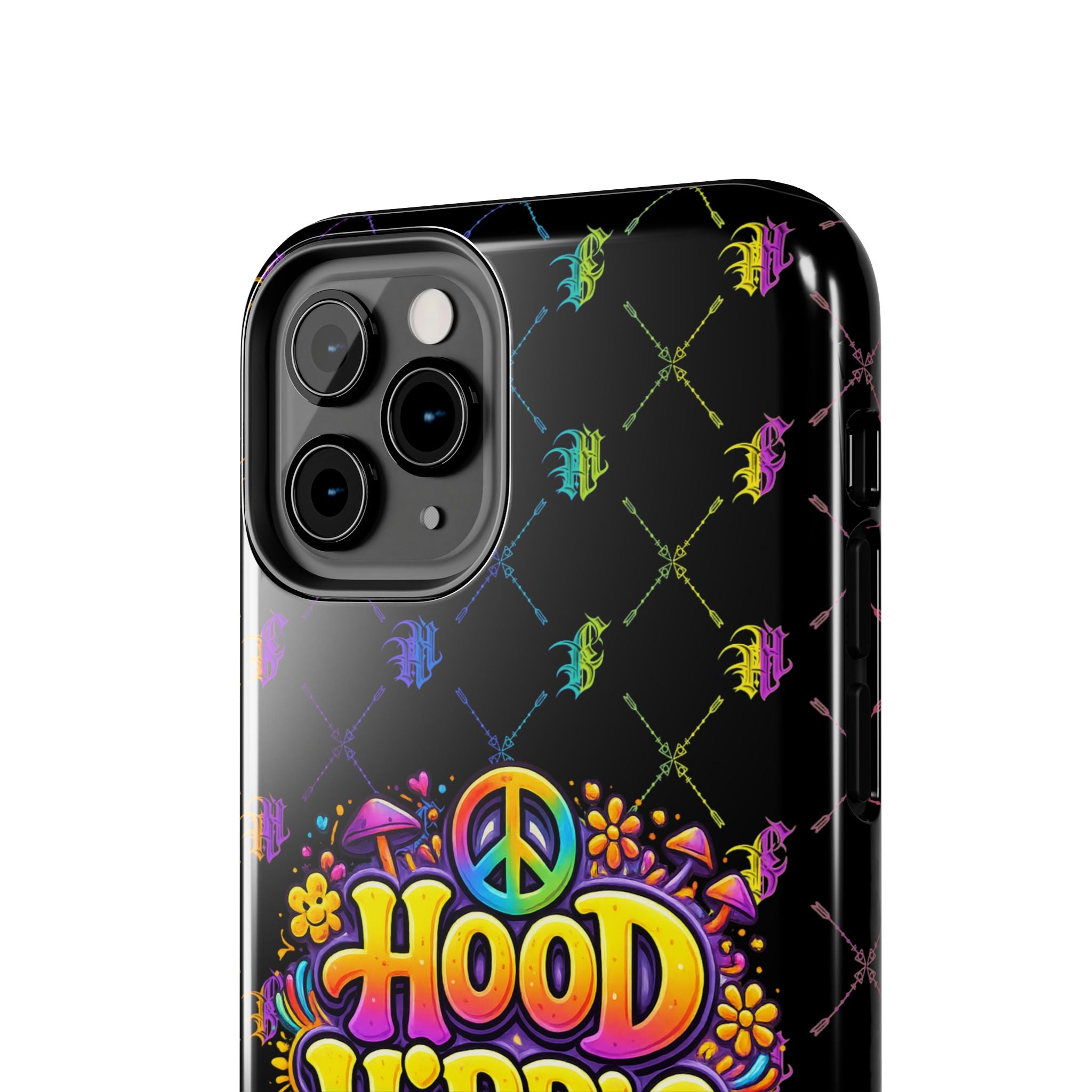 Bomb City Hood Hippie Tough Phone Case — Colorful Psychedelic Peace Design