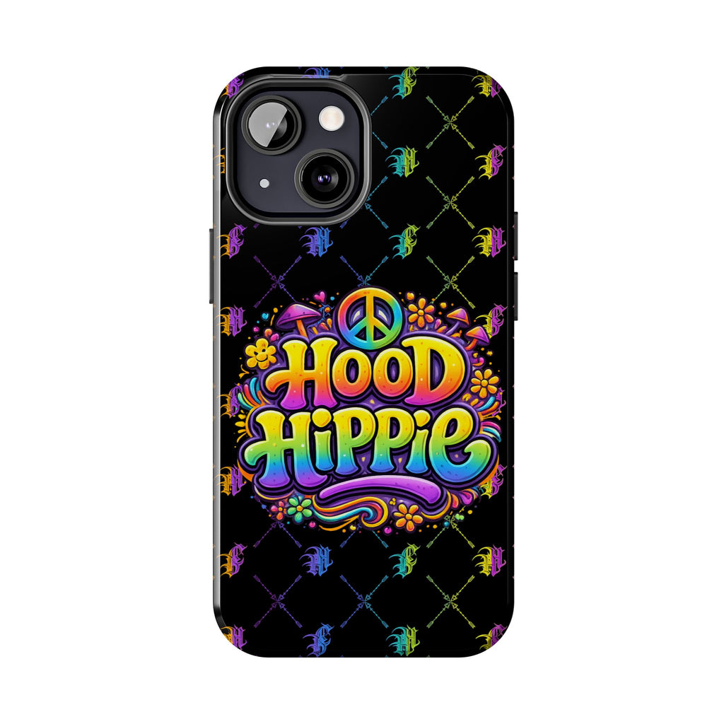 Bomb City Hood Hippie Tough Phone Case — Colorful Psychedelic Peace Design
