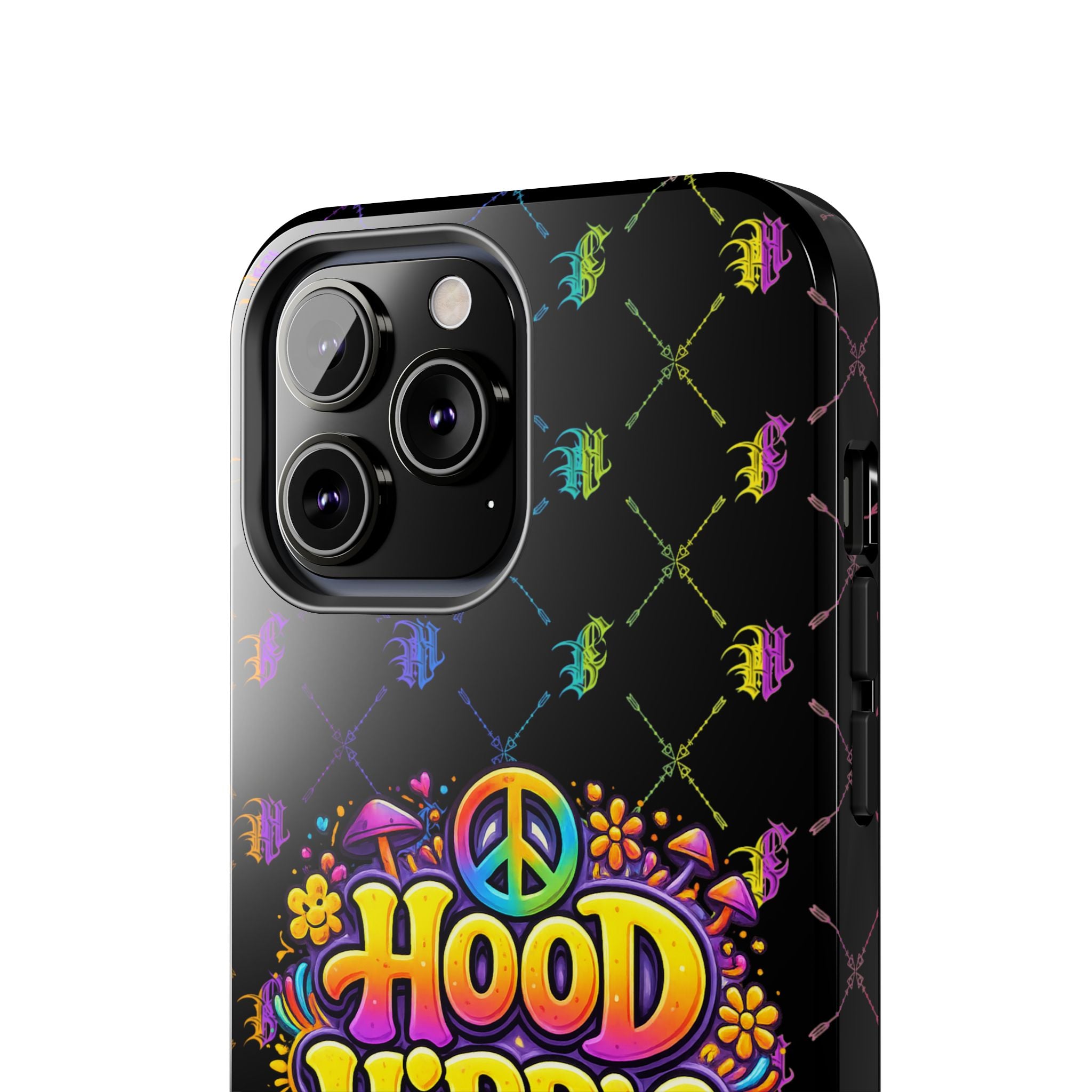 Bomb City Hood Hippie Tough Phone Case — Colorful Psychedelic Peace Design