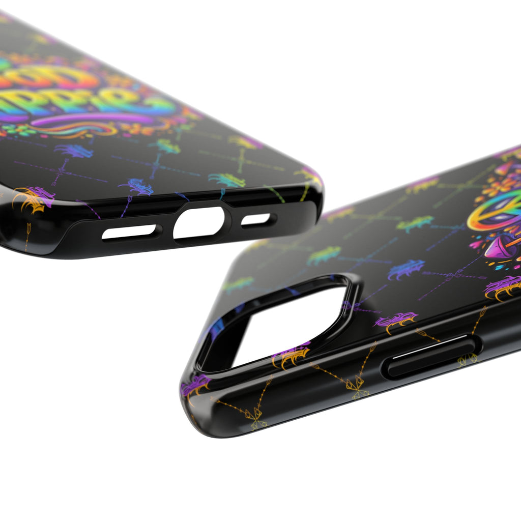 Bomb City Hood Hippie Tough Phone Case — Colorful Psychedelic Peace Design