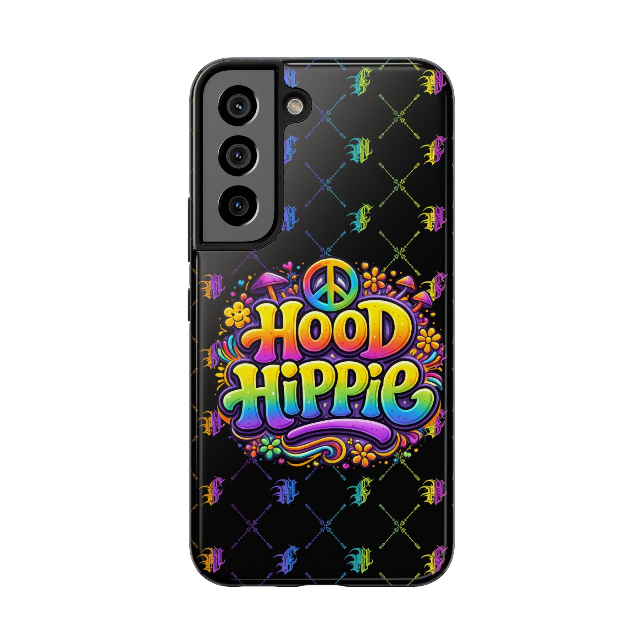 Bomb City Hood Hippie Tough Phone Case — Colorful Psychedelic Peace Design