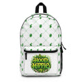Bomb City Hood Hippie Green Pattern Backpack