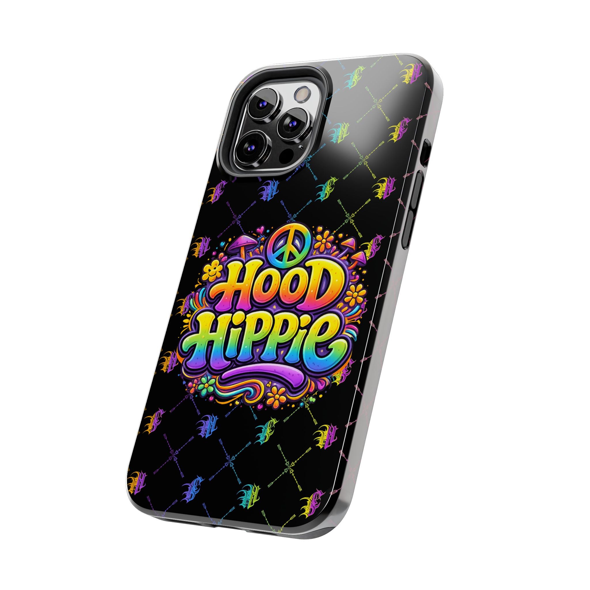 Bomb City Hood Hippie Tough Phone Case — Colorful Psychedelic Peace Design