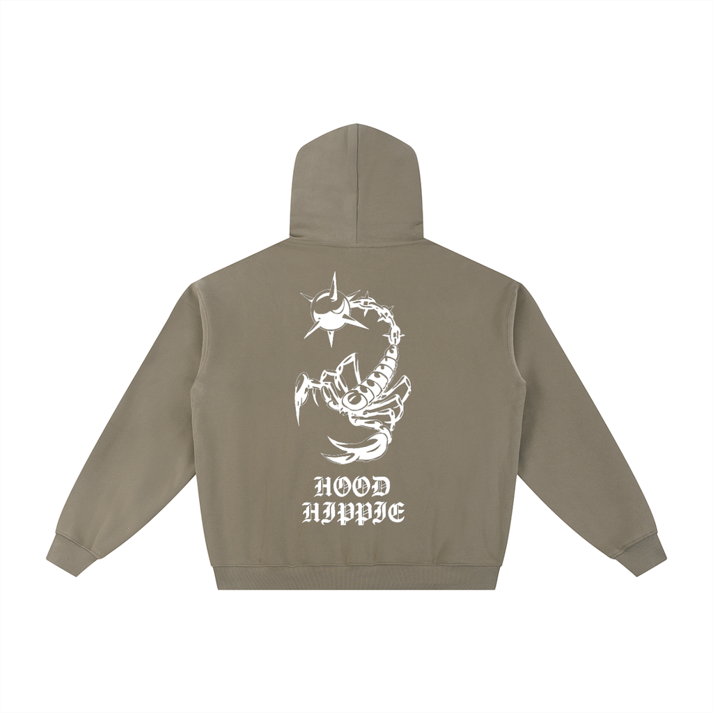 Essential Fleece Zip-Through Hoodie