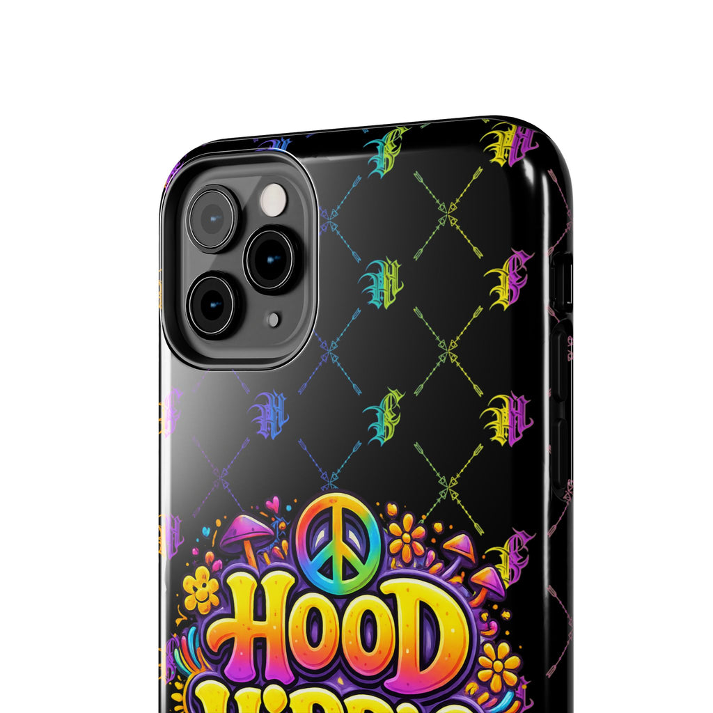 Bomb City Hood Hippie Tough Phone Case — Colorful Psychedelic Peace Design