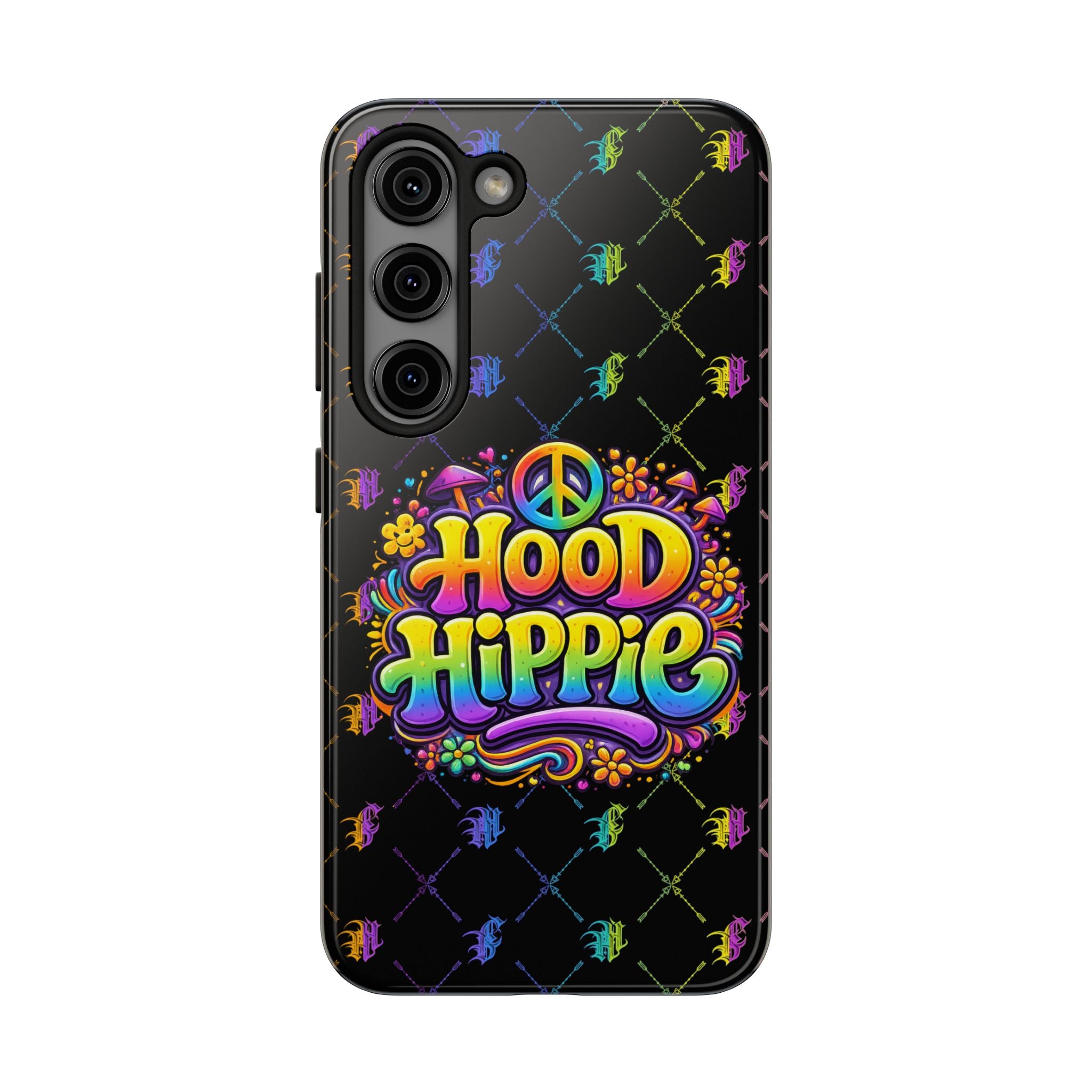 Bomb City Hood Hippie Tough Phone Case — Colorful Psychedelic Peace Design