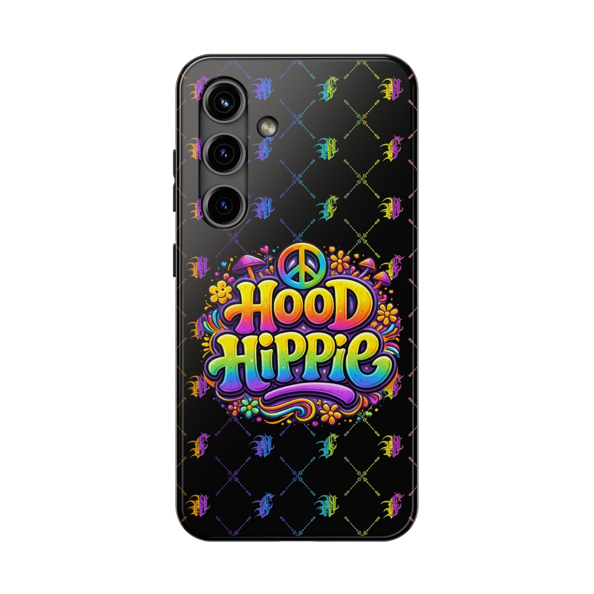Bomb City Hood Hippie Tough Phone Case — Colorful Psychedelic Peace Design