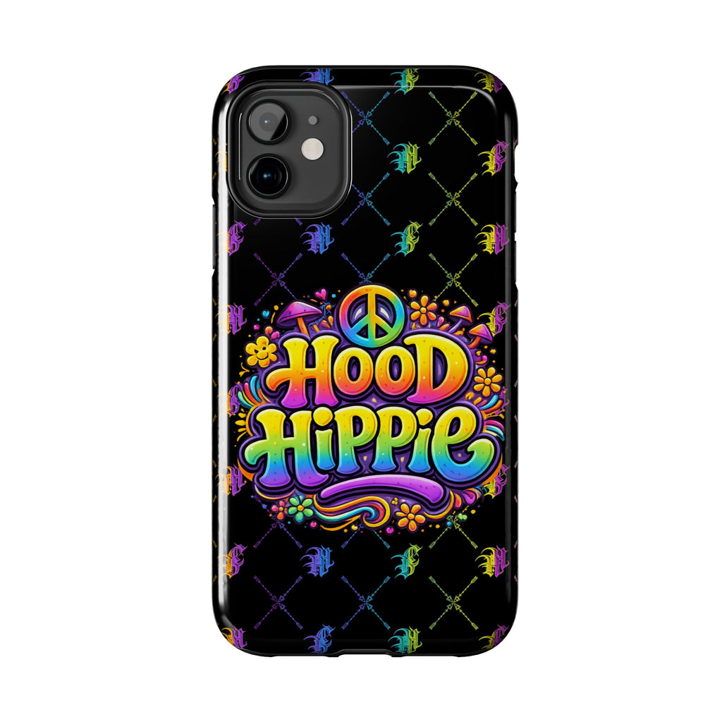 Bomb City Hood Hippie Tough Phone Case — Colorful Psychedelic Peace Design