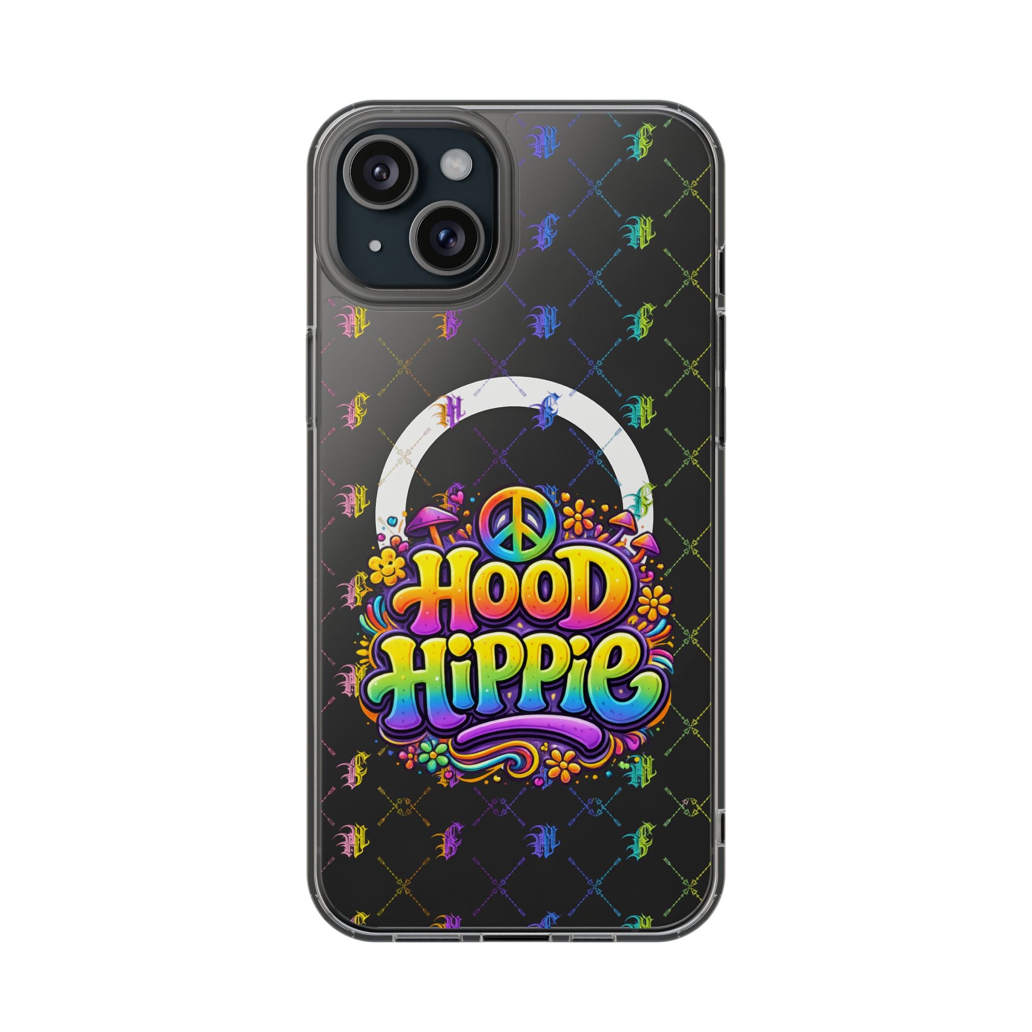 Phone Case — "Hood Hippie" Clear Magnetic Impact-Resistant Case
